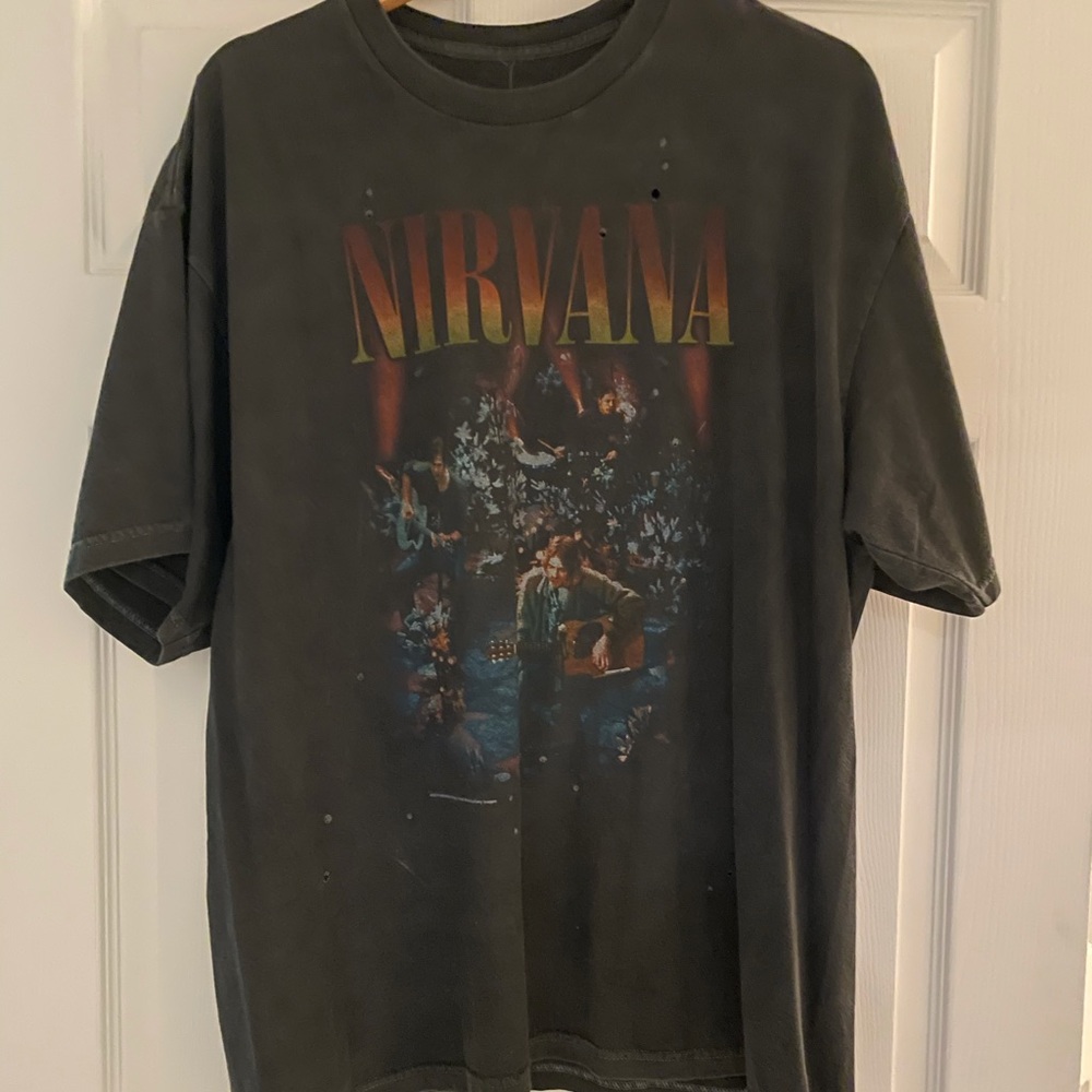 Oversized Nirvana t-shirt